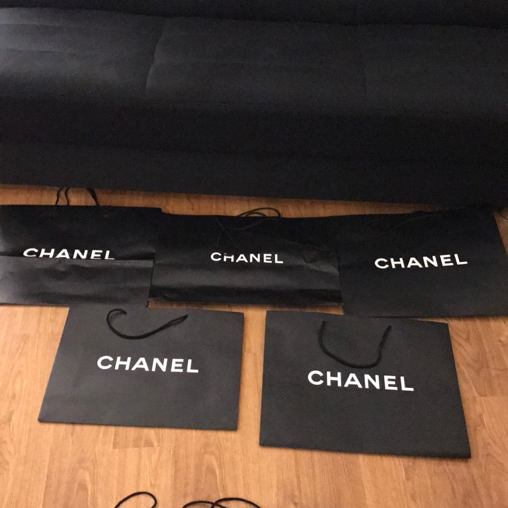 Chanel shopping bags